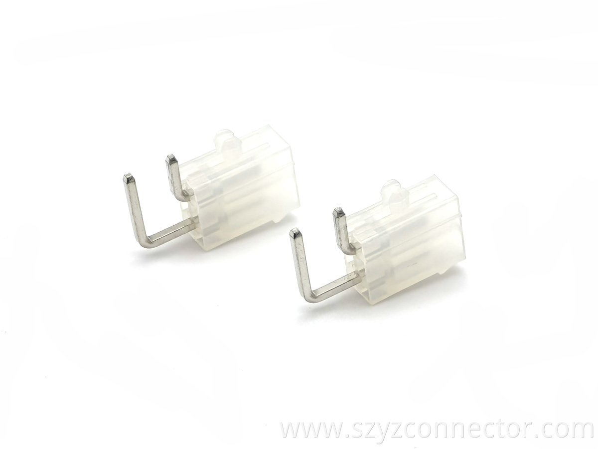5557 Pin header Connector Wafer Right Angle DIP Solid
